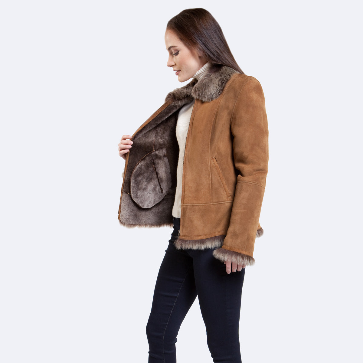 Anna Sheepskin Jacket