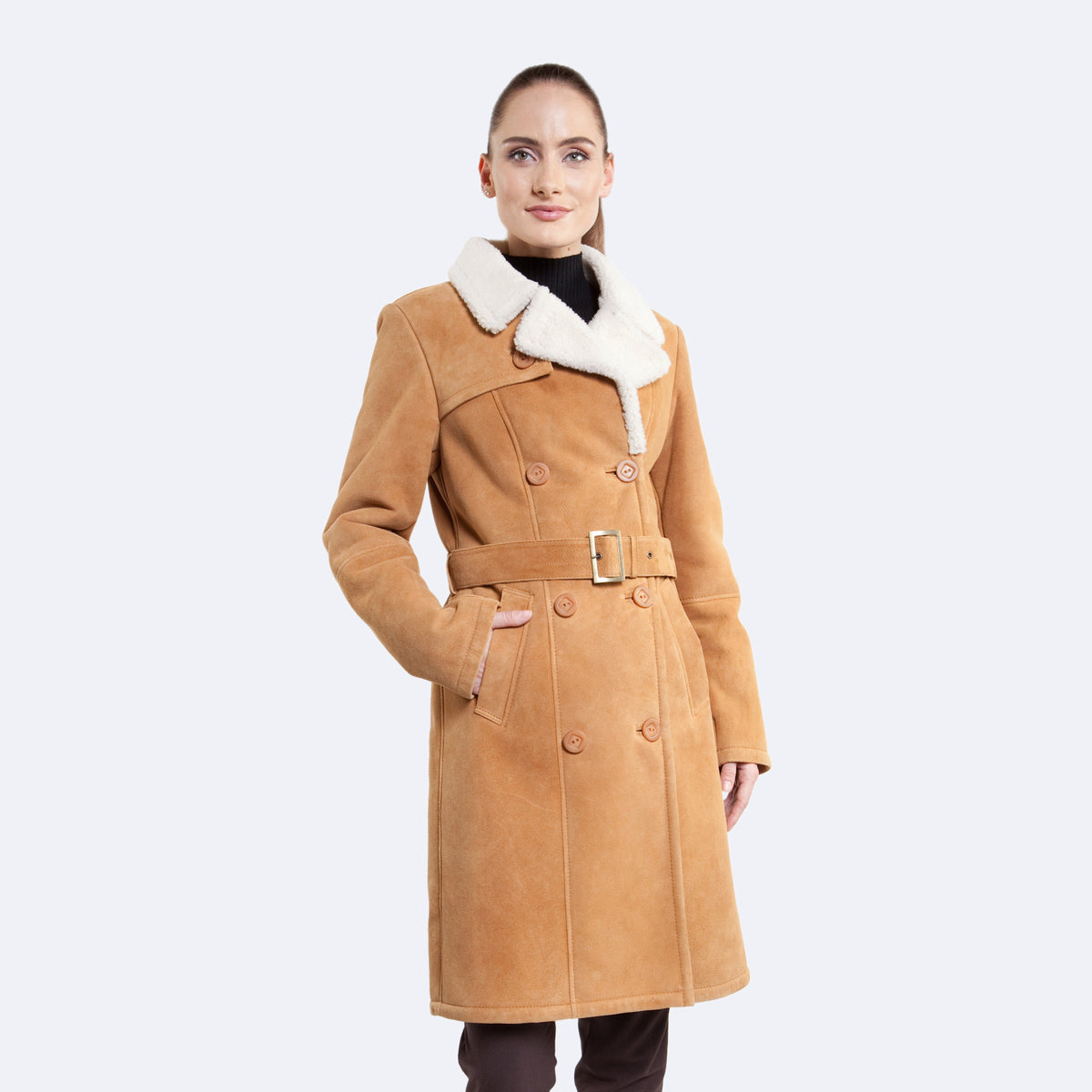 Alexa Sheepskin Coat