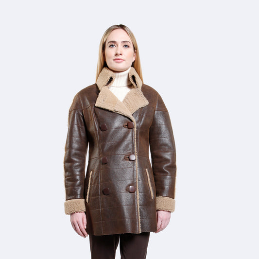 Sophie Sheepskin Coat