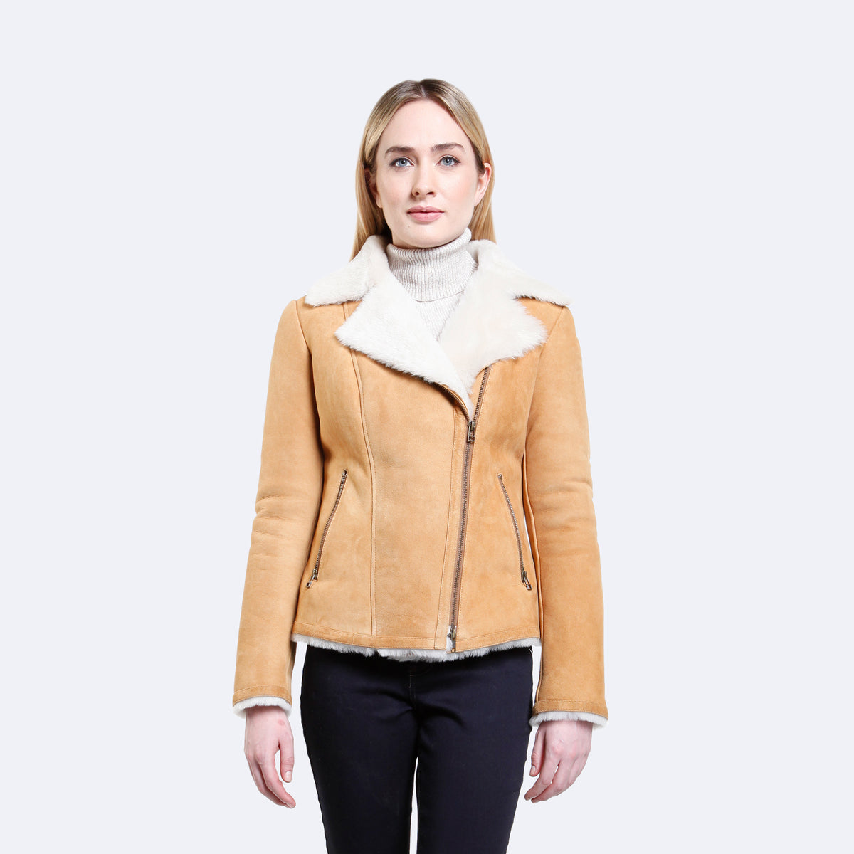 Cheryl Sheepskin Jacket