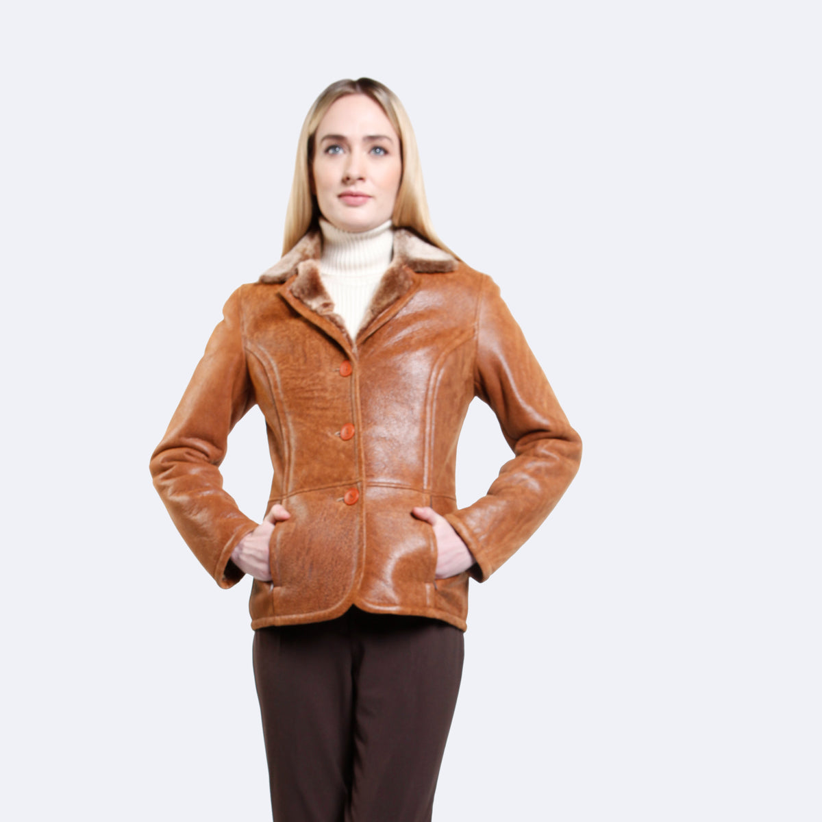 Emelia Sheepskin Jacket-2