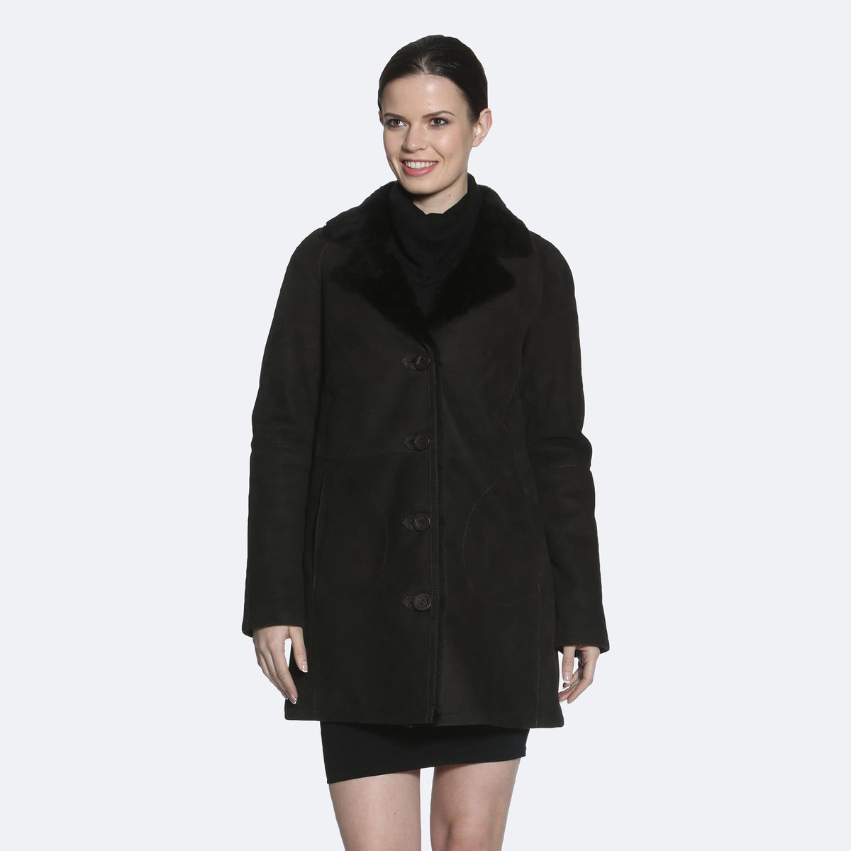 Leslie Sheepskin Coat
