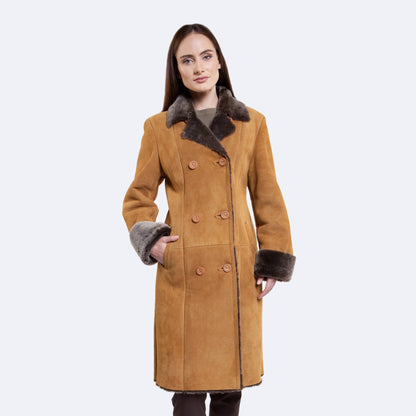 Sarah Sheepskin Coat