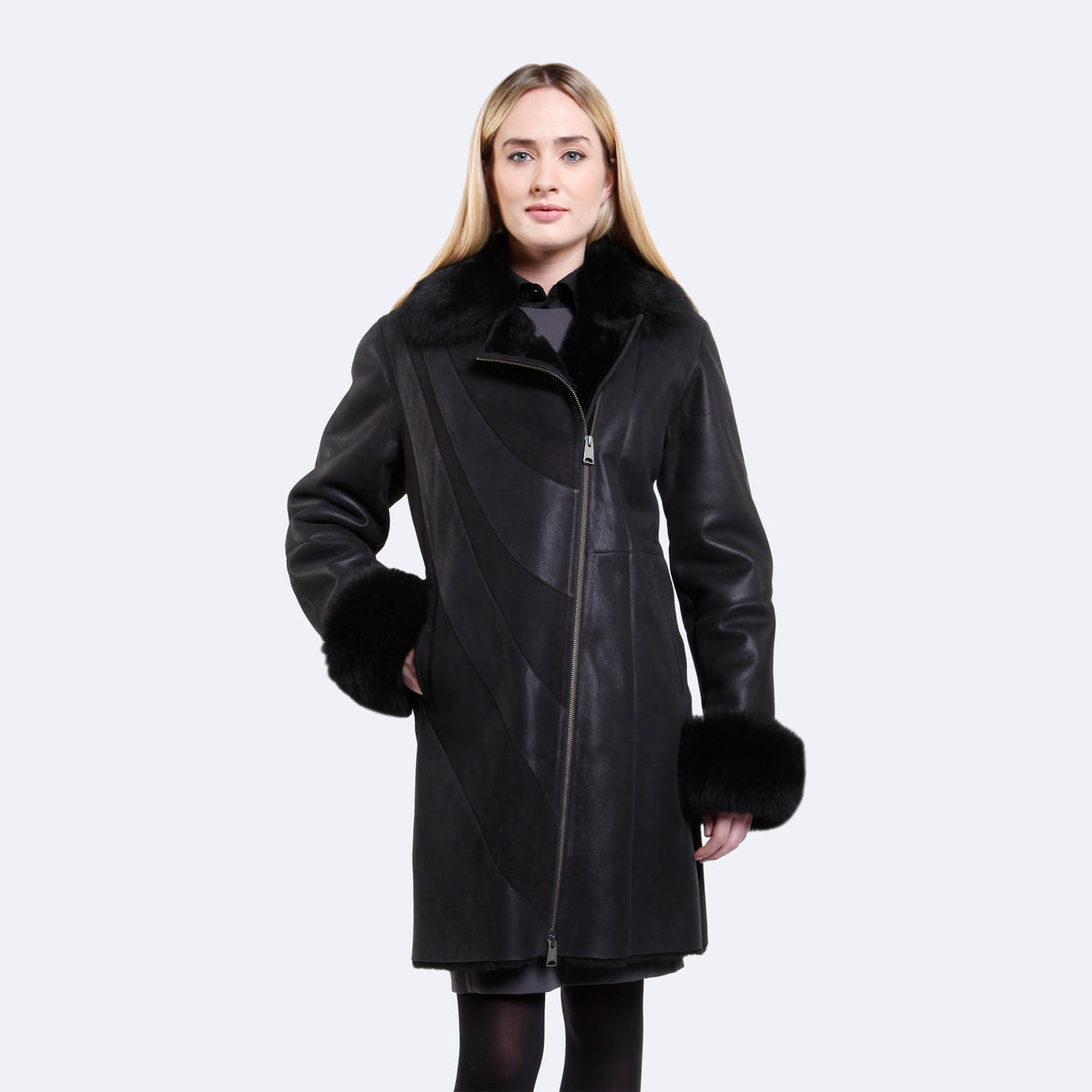 Kaylee Sheepskin Coat-1