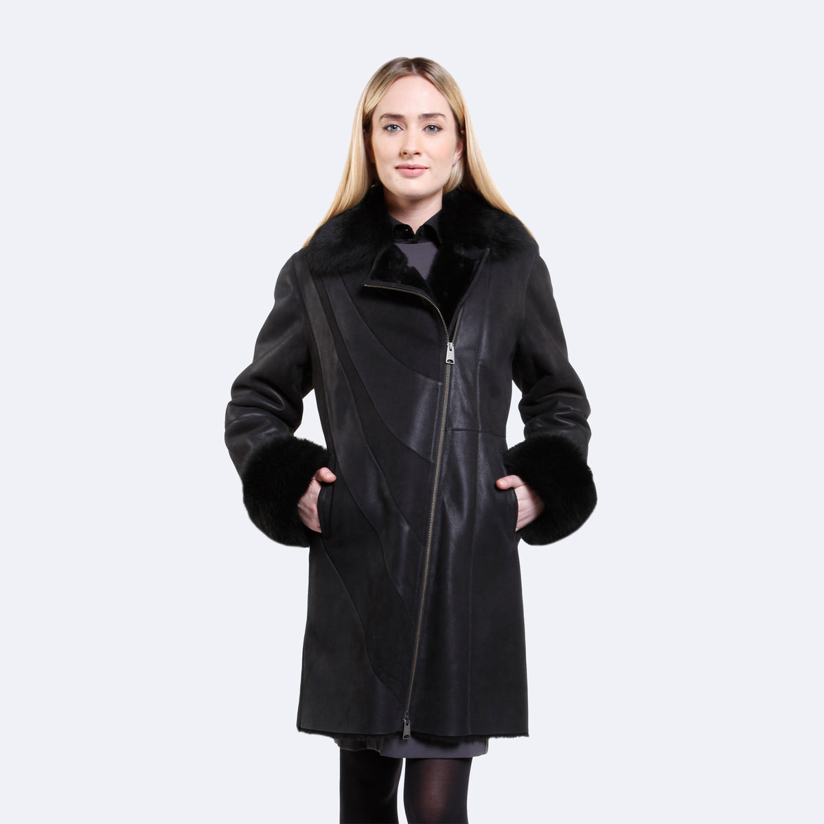 Kaylee Sheepskin Coat-2