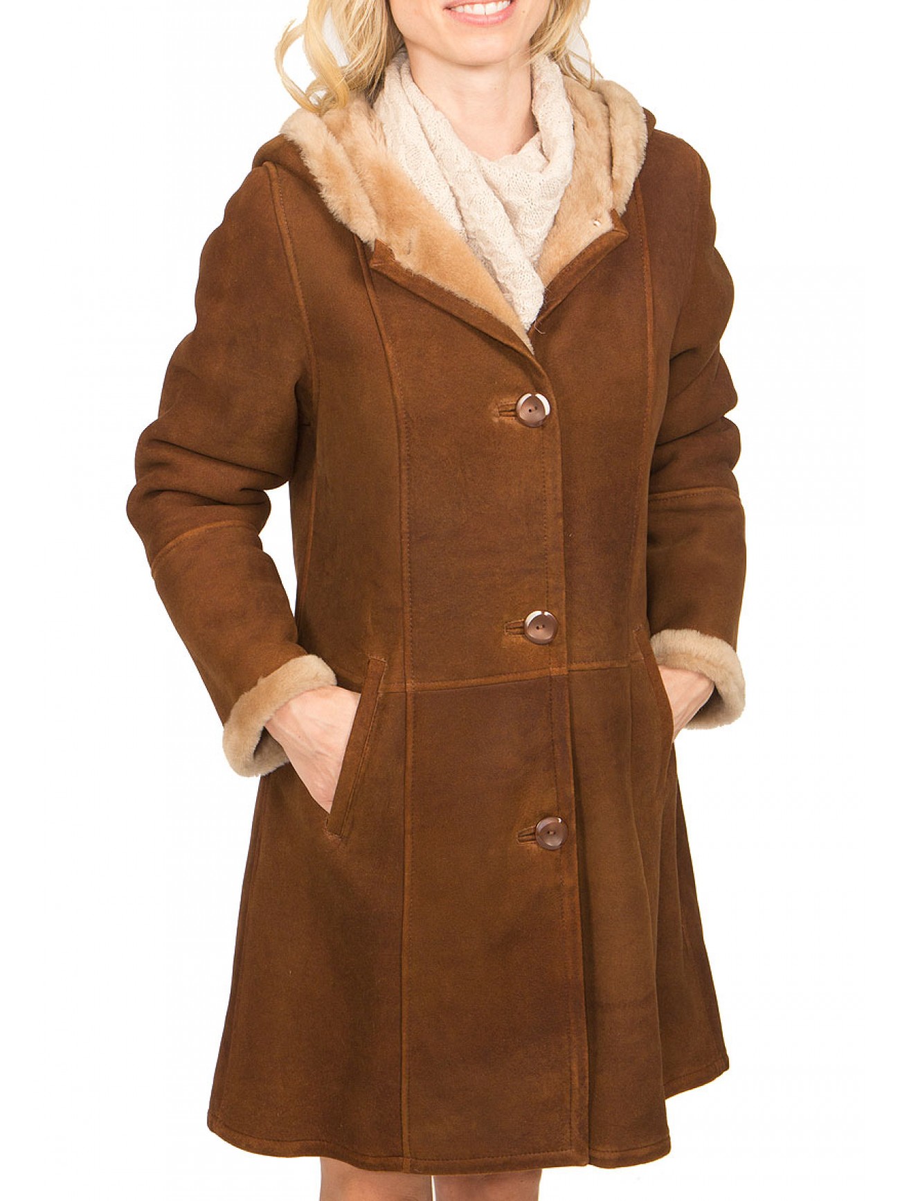 Shearling coats and shearling jackets