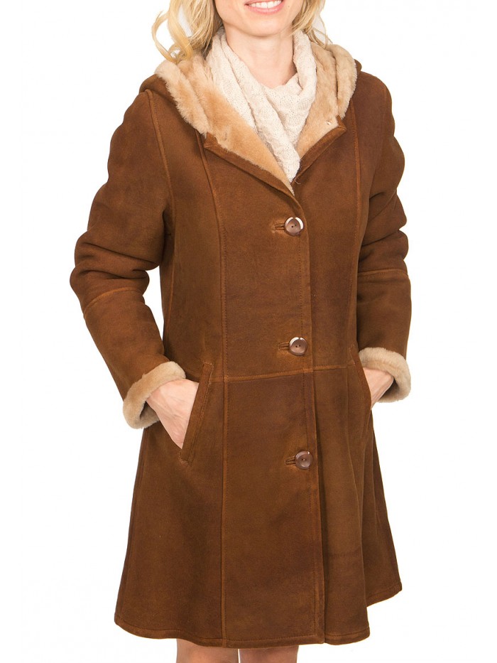 Shearling coats and shearling jackets